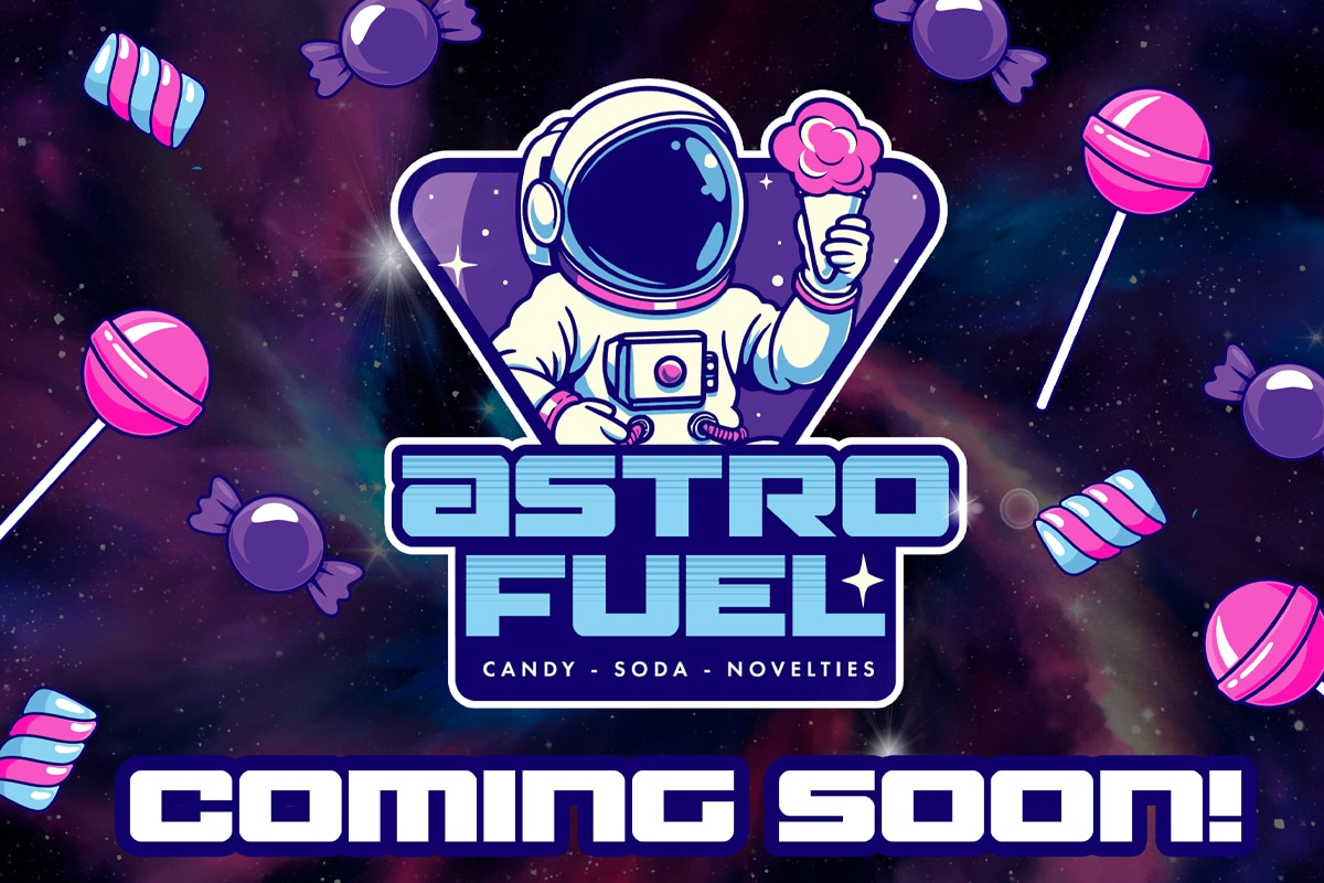 Astro Fuel Candy Shop Logo Coming Soon