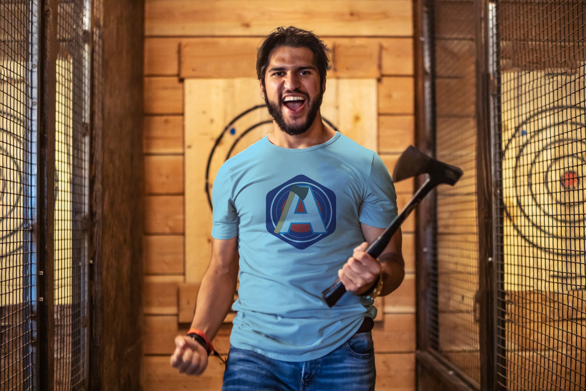 Indoor Attraction Axe Throwing Axecelsior at Dezerland Park