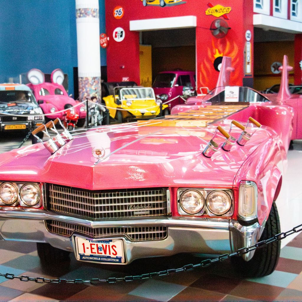 The King's Guitar Car at the Orlando Auto Museum