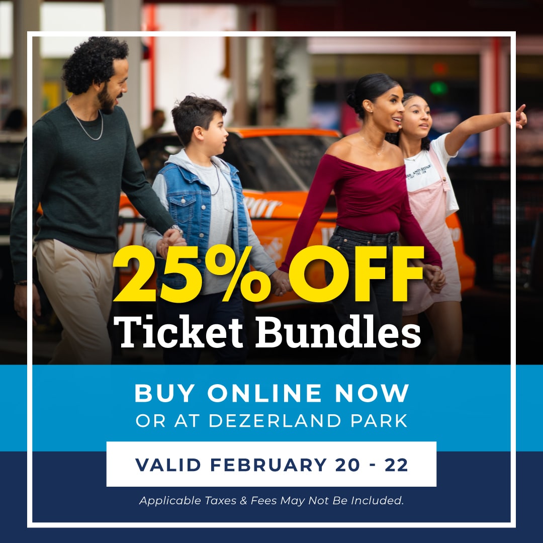 25% Ticket Passes Feb. 20 - 22