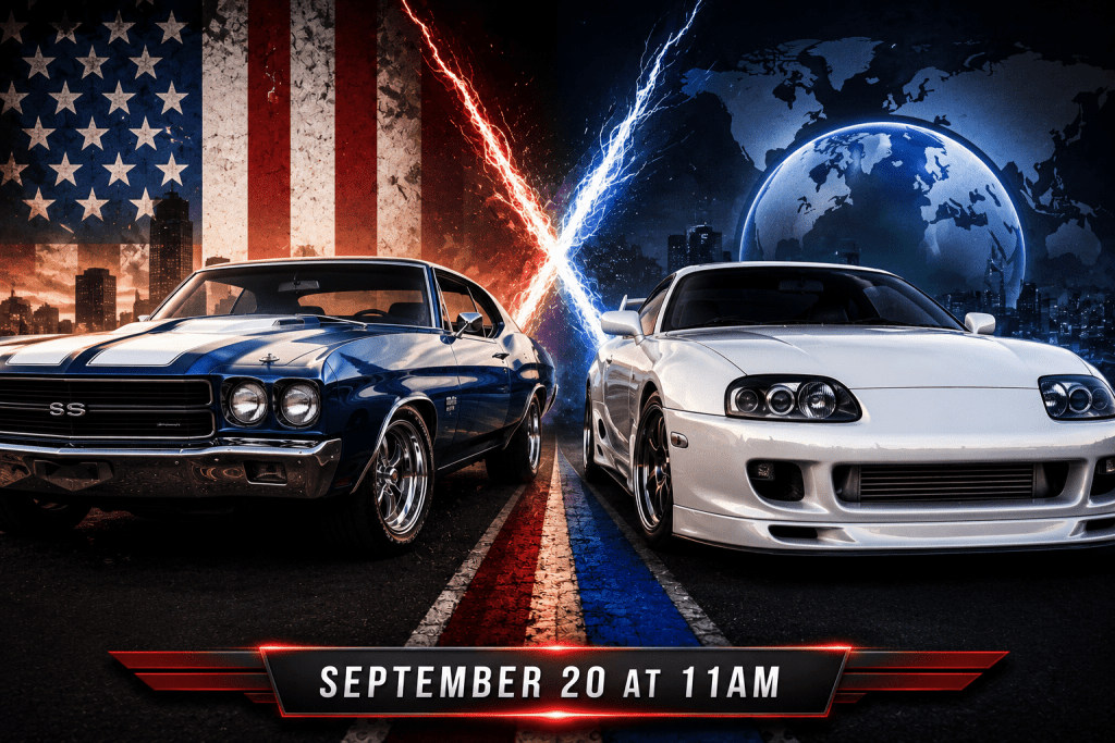 American Made vs Imports Car Show